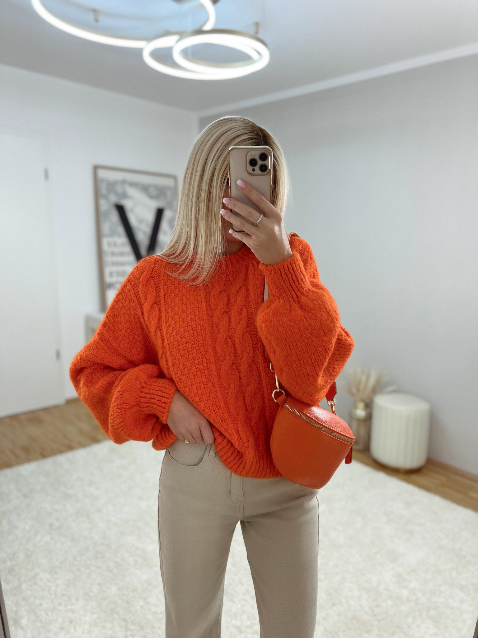 pullover 'happy orange'