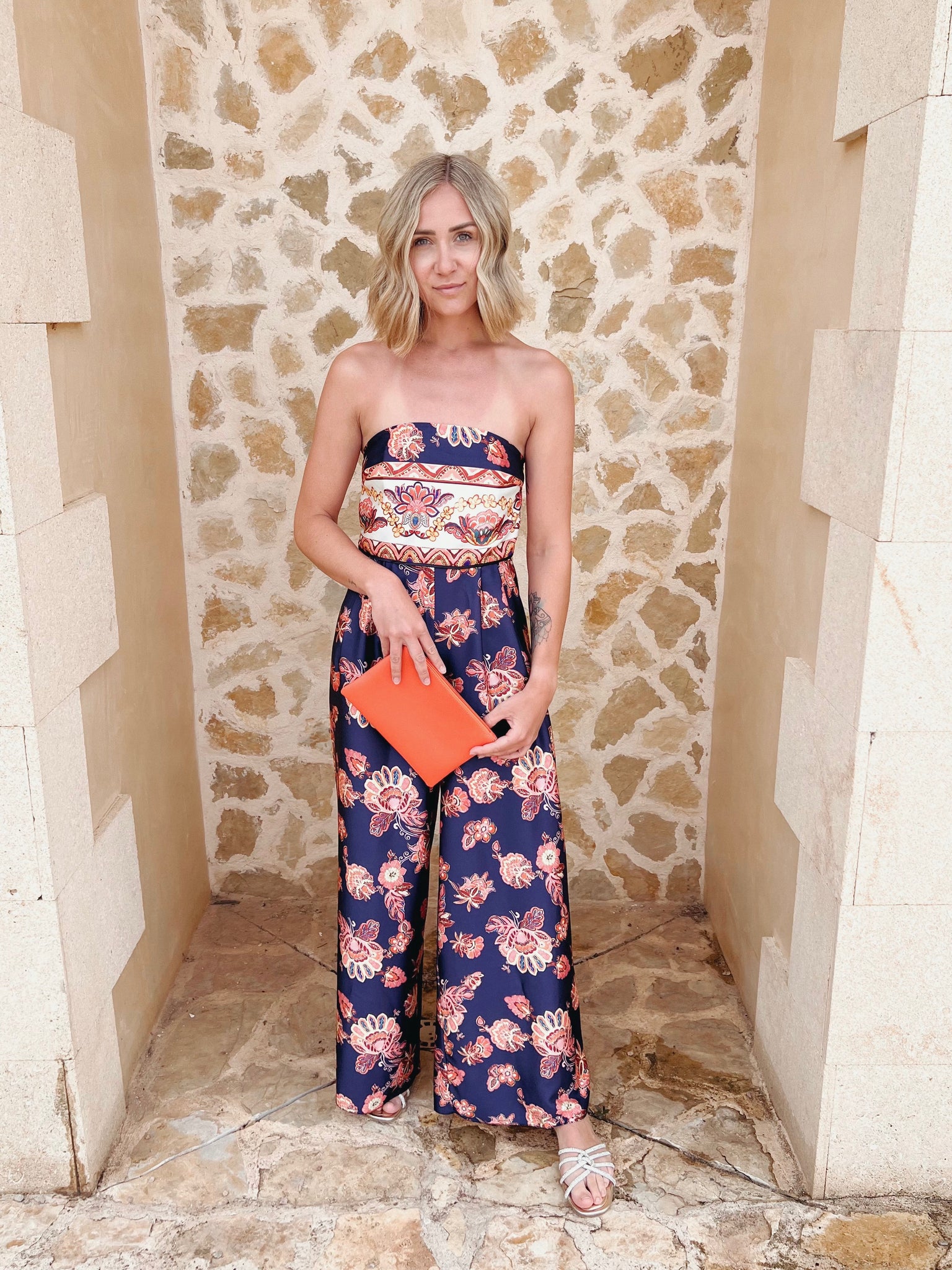 jumpsuit 'vilafranca royal blue'