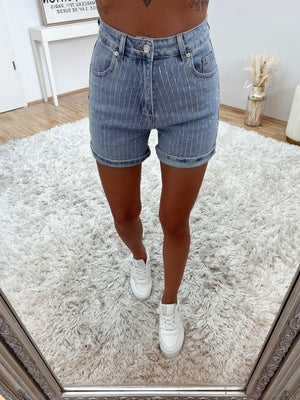jeans shorts 'glamour'