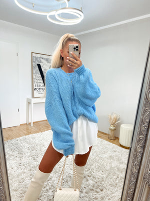 pullover 'happy blue'