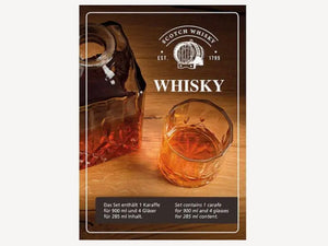 geschenkset 'time for whisky'