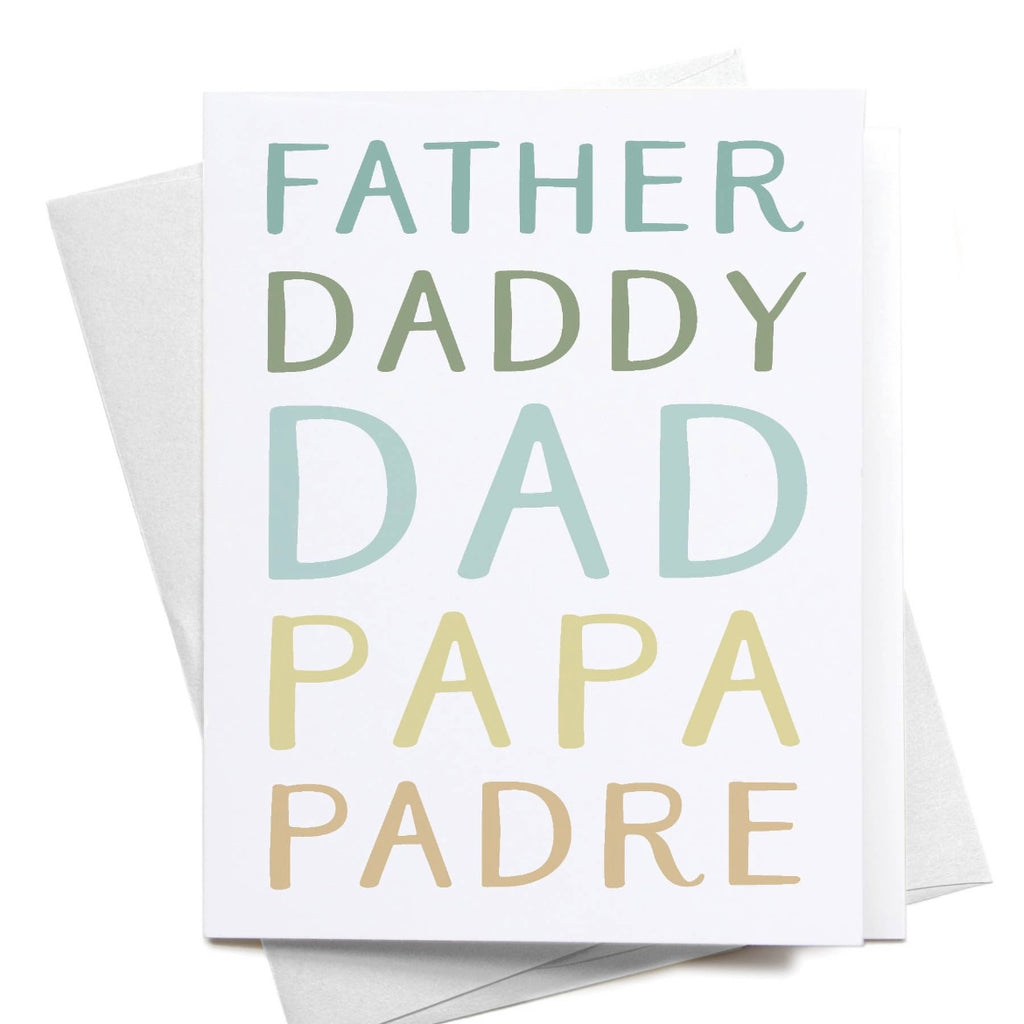 card 'daddy'