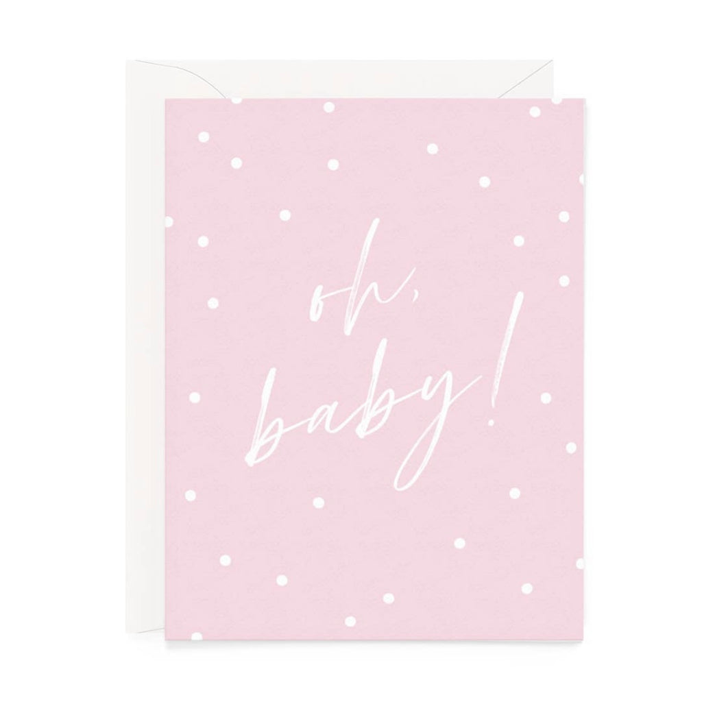 card 'oh baby pink'