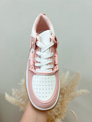sneaker 'spring in rosa'