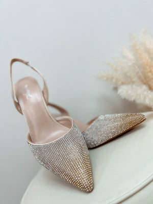 high heels 'gold vs silver'