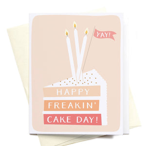 card 'happy freaking cake day'