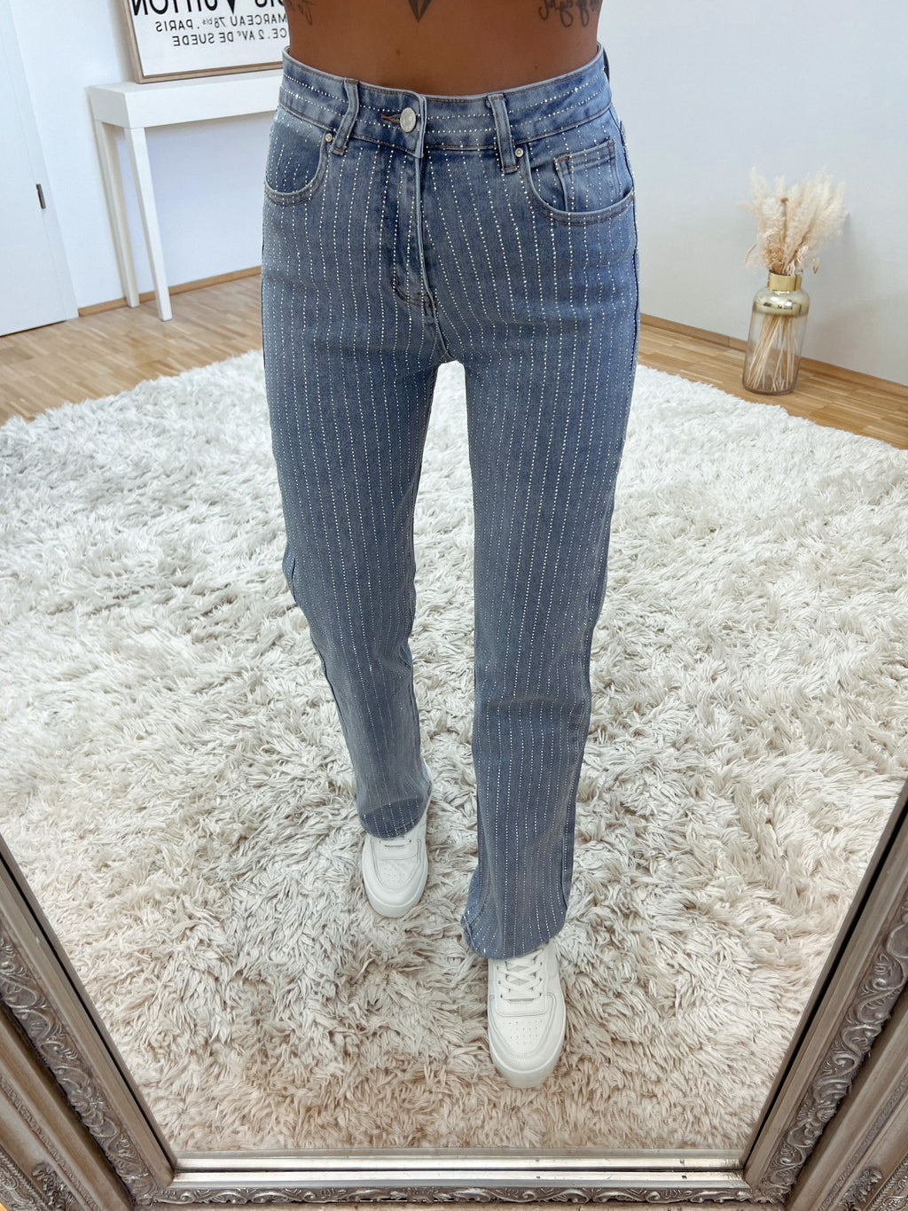 highwaist jeans 'straight glamour'