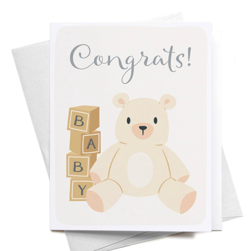 card 'teddy bear'