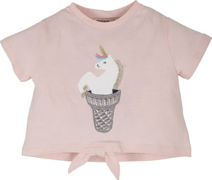 shirt 'unicorn icecream rosa kids'