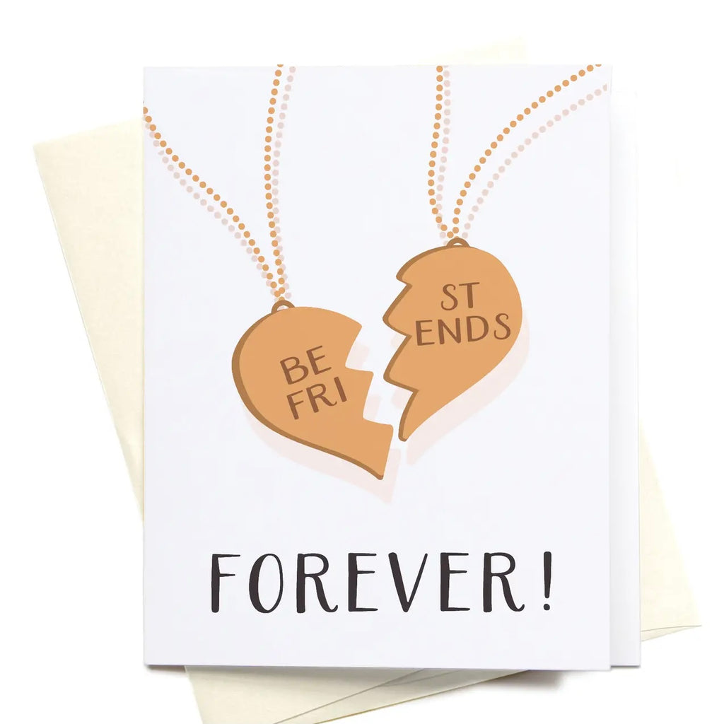 card 'best friends forever'